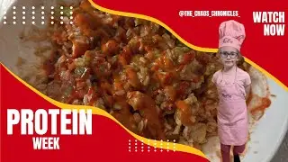 The Easiest Meal Prep Week for Families | Protein Week System