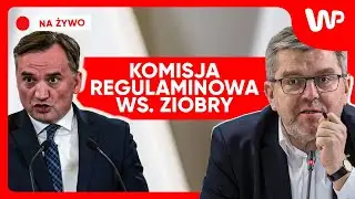 Ziobro w tarapatach. Komisja regulaminowa ws. immunitetu byłego ministra sprawiedliwości [NA ŻYWO]