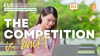 2025 ELS English Language Ambassador Award | Extended to Sep 19!