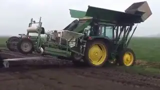 Modern Marvels Farming Technology   Tractor Working on The Farm