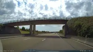 France by Autoroute - Reims to Dijon - Video 10 - A31 Aire de Bois Moyen to Dijon J4