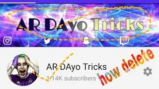 How to #delete YouTube channel Art.2019