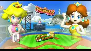 Mario Super Sluggers - Peach Monarchs Vs. Daisy Flowers [2-23]