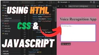Speech Recognition in websites||Voice typing app using HTML CSS & JAVASCRIPT