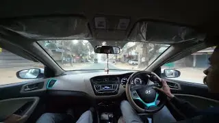 Hyundai i20 Sportz POV City Drive 🎧 | ASMR | Real Engine Sound