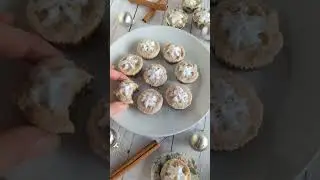 Mini Vegan Eggnog Tarts are a quick and tasty holiday treat. #eggnog