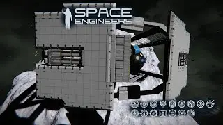 Space Engineers - Asteroid Base Museum Shipyard - Vol. 1
