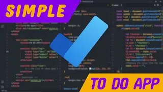 Simple TO-DO App in 10mins | html css js Project | #html #css #js