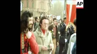 SYND 8 4 80 ITALIAN RADICAL PARTY HUNGER AND PEACE MARCH