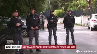 11 MARZO 2025 BARI JAPIGIA, SGOMBERO CASE POPOLARI