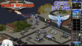 Time Lapse in 02:12 IGT | Command & Conquer: Yuri's Revenge Allied Operation 1 HARD