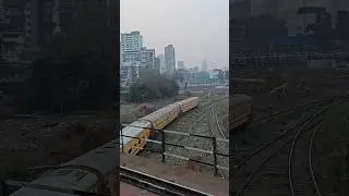 Sandhurst Road Railway Station Csmt Train Yard#viral#shorts#shortsfeed#travel