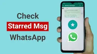 How to See Starred Messages on WhatsApp
