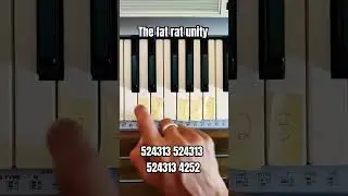 The fat rat unity piano right hand