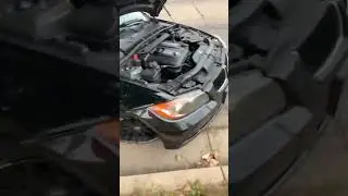 WRECKED BMW 328i THE TIRES ARE INVERTED!!! 🛞🏎️#explore #funny #fyp