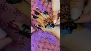 So simple and beautiful mehndi stencils design #stencils