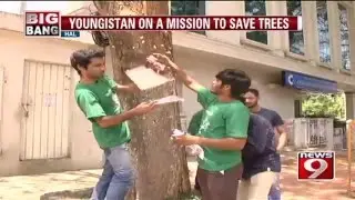 Remove illegal Posters or Banners from trees by Save Green