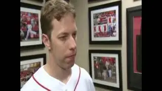 Brad Keselowski throws out first pitch at Reds game