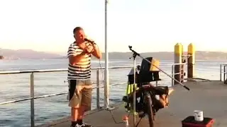 Mit Helmut 5 Minuten am Bodensee. Platzkonzerte und  Straßenmusik sollte es viel mehr geben!