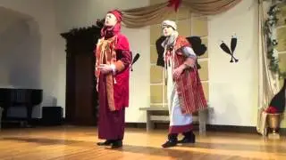 Daniel and Levi sing 