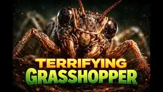 &ldquo;Grasshopper Close-Up: A Tiny Nightmare&rdquo;