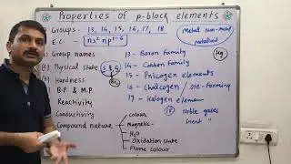 3.7-Properties of P-block Elements