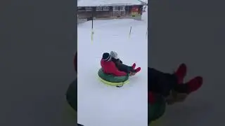 Snowtubing in Mt. Titlis Switzerland
