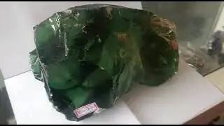 obisiana verde  vidro  da terra