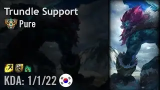 Trundle Support vs Braum - Pure - KR Challenger Path 6.4