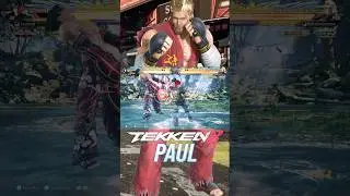 Paul&rsquo;s QCB1+2 Hits Hard Vs Jin #tekken8 #shorts