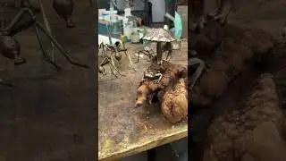 Here&rsquo;s a quick shop tour of the projects in the works right now. #sculpture #artist #bronze