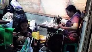 YANGON: Menschen M&auml;rkte Monumente / YANGON:  MOMENTS AT MARKETS AND MORE