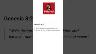 Genesis 8:22 ✝️ | Bible verse of the day | daily bible verses | Bible Soul #shorts #bible #verse
