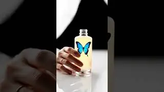 I Opened a Bottle&hellip; Then This Flew Out #Shorts #ViralShorts #Butterfly #Beauty #Satisfying #AIvideo