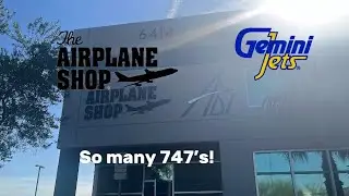 The ADI Airplane shop Las Vegas Nevada walk through. Where aviation models are made!!