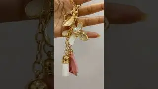 Got this pretty keychain from amazon at Rs 499/- #amazonfinds #under499 #shoppingvlog #keychain &hearts;️