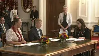 Prime Minister swearing in ceremony