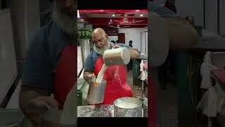 Huge Rabdi Lassi Making | Mawa Rabdri Lassi - Lab Lassi House #lassi
