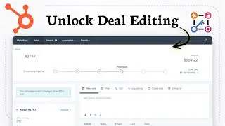 How To Enable HubSpot Deal Editing Access (Edit Permission Setup)