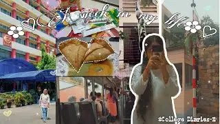 A week in my life|College life:The hustle,the fun,the memories|Life in Delhi || #collegediary #dseu 