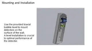 Motion Detectors - Mounting and Installation