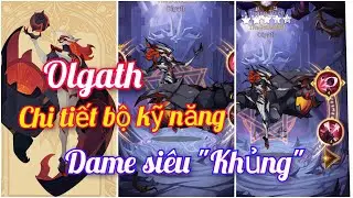 Afk Arena | Chi tiết bộ kỹ năng tướng mới Olgath - Dame si&ecirc;u Khủng với loạt Đạn Địa Ngục