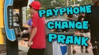 Pay Phone Coin Return Prank at Cedar Point