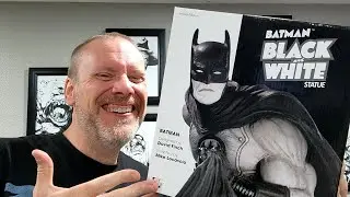 Unboxing & Review! David Finch Batman Black & White Statue | DC DIRECT