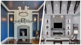 75 Transitional Gray Family Room Design Ideas You'll Love ➤