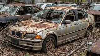 Discovered an Abandoned BMW 325i E46 — Full ASMR Rebuild from Scratch