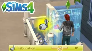 How To Level Up/Max Fabrication Skill (Cheat) - The Sims 4