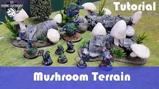 How to make Gloomspite Gitz Mushroom Scenery for Warhammer Age of Sigmar