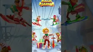 Subway surfers gameplay walkthrough l Winter ☃️ ❄️ update l Christmas update ✨ Part 2