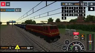 Indian Train Simulator 2018 | WAP4 | DURGAPUR Express Train | Gameplay | QUICK PLAY.